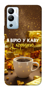 Чехол Верю в кофе для Infinix Hot 12i