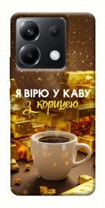 Чехол Верю в кофе для Xiaomi Poco X6