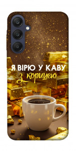 Чехол Верю в кофе для Galaxy A25 5G