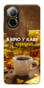 Чехол Верю в кофе для Realme C67 4G