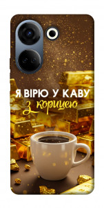 Чехол Верю в кофе для TECNO Camon 20 Pro (CK7n)