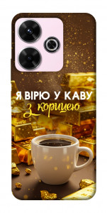 Чехол Верю в кофе для Xiaomi Redmi 13 4G