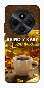 Чехол Верю в кофе для Xiaomi Redmi 14C