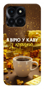 Чехол Верю в кофе для Huawei Honor X6a