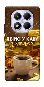 Чехол Верю в кофе для Xiaomi Redmi Note 14 Pro 4G
