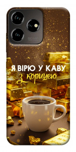 Чехол Верю в кофе для ZTE Blade V50 Design 4G