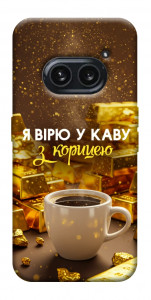 Чехол Верю в кофе для Nothing Phone (2a)