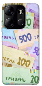 Чохол Гривня для Tecno Spark Go 2023