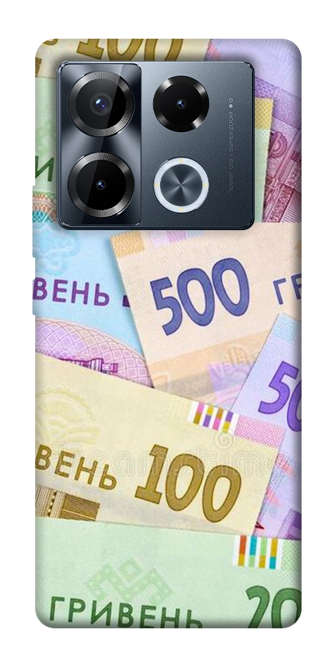 Чехол Гривня для Infinix Note 40 Pro 4G