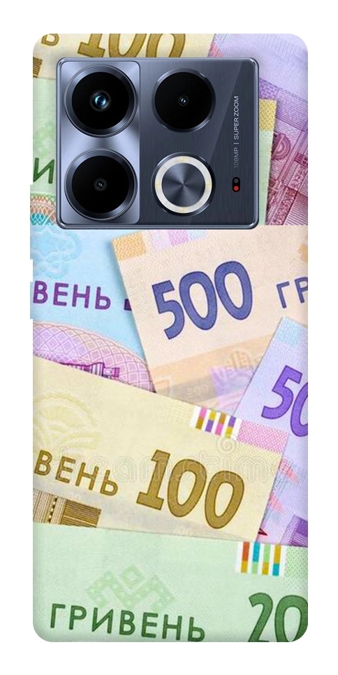 Чехол Гривня для Infinix Note 40 4G
