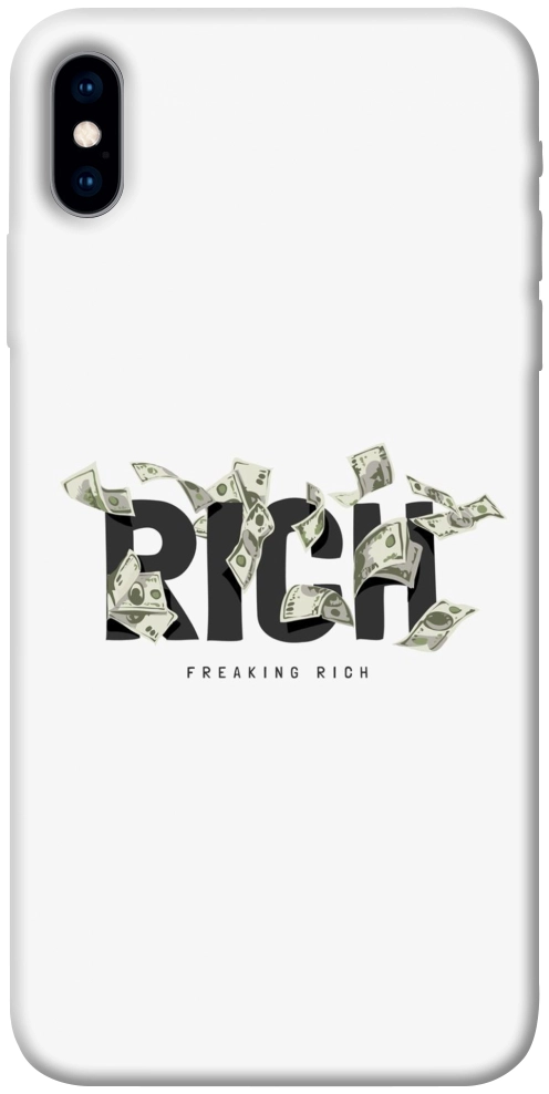 Чохол Freaking rich для iPhone XS