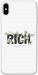 Чохол Freaking rich для iPhone XS