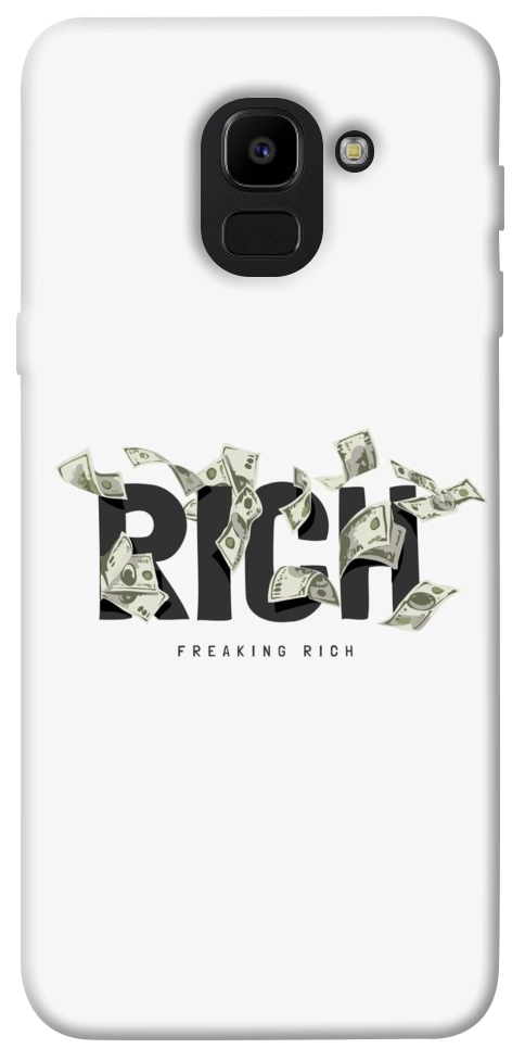 Чехол Freaking rich для Galaxy J6 (2018)