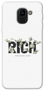 Чехол Freaking rich для Galaxy J6 (2018)