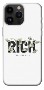 Чохол Freaking rich для iPhone 14 Pro Max