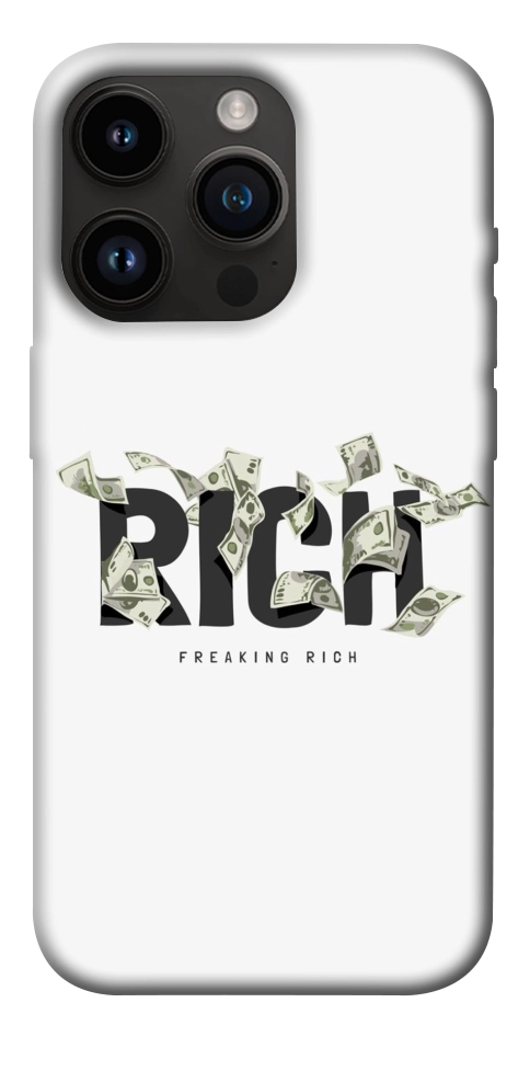 Чохол Freaking rich для iPhone 14 Pro