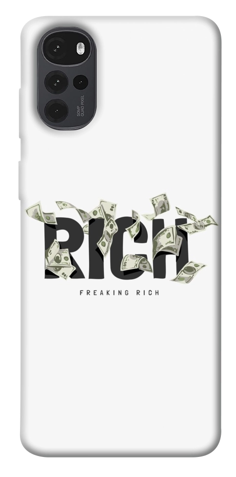 Чохол Freaking rich для Motorola Moto G22
