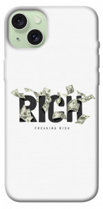 Чехол Freaking rich для iPhone 15 Plus