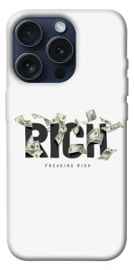 Чохол Freaking rich для iPhone 15 Pro