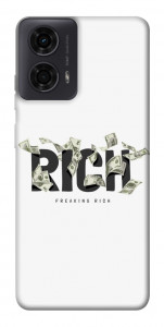 Чехол Freaking rich для Motorola Moto G04