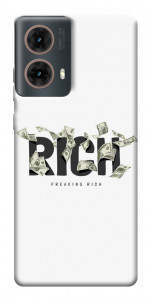 Чохол Freaking rich для Motorola Moto G85