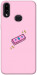 Чехол Simple pink money для Galaxy A10s (2019)