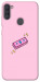 Чехол Simple pink money для Galaxy A11 (2020)