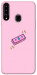 Чехол Simple pink money для Galaxy A20s (2019)