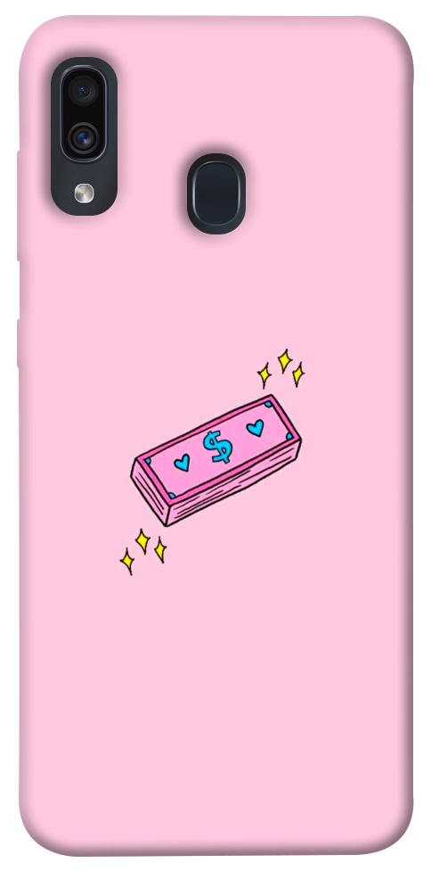 Чохол Simple pink money для Galaxy A30 (2019)