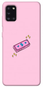 Чохол Simple pink money для Galaxy A31 (2020)