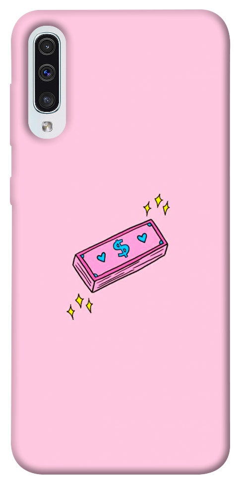 Чохол Simple pink money для Galaxy A50 (2019)