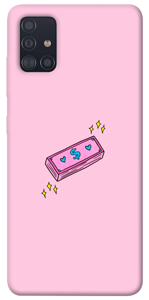 Чохол Simple pink money для Galaxy A51 (2020)
