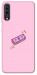 Чехол Simple pink money для Galaxy A70 (2019)