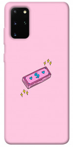 Чохол Simple pink money для Galaxy S20 Plus (2020)