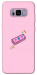 Чохол Simple pink money для Galaxy S8+