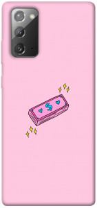Чехол Simple pink money для Galaxy Note 20