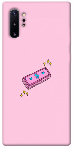Чехол Simple pink money для Galaxy Note 10+ (2019)