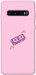 Чехол Simple pink money для Galaxy S10 (2019)