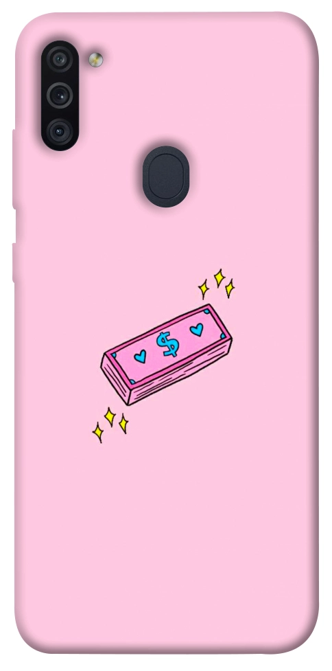 Чохол Simple pink money для Galaxy M11 (2020)