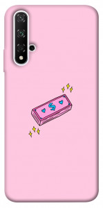Чохол Simple pink money для Huawei Honor 20