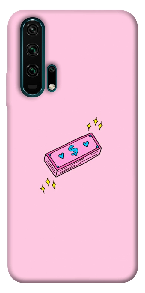 Чехол Simple pink money для Huawei Honor 20 Pro