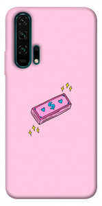 Чехол Simple pink money для Huawei Honor 20 Pro