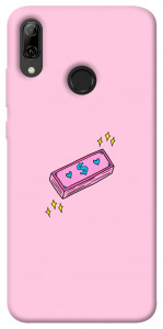 Чохол Simple pink money для Huawei P Smart (2019)