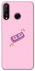 Чохол Simple pink money для Huawei P30 Lite