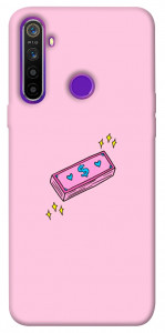 Чохол Simple pink money для Realme 5