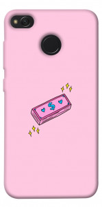 Чохол Simple pink money для Xiaomi Redmi 4X