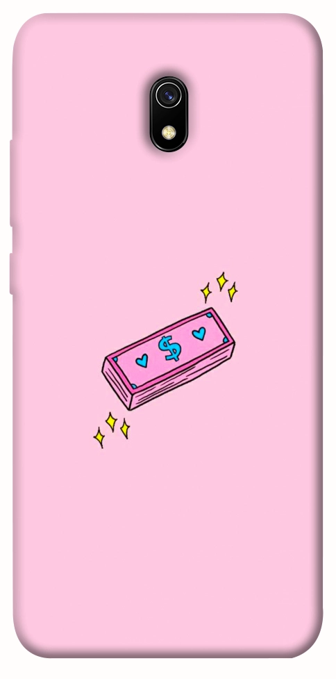 Чохол Simple pink money для Xiaomi Redmi 8a