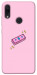 Чехол Simple pink money для Xiaomi Redmi Note 7