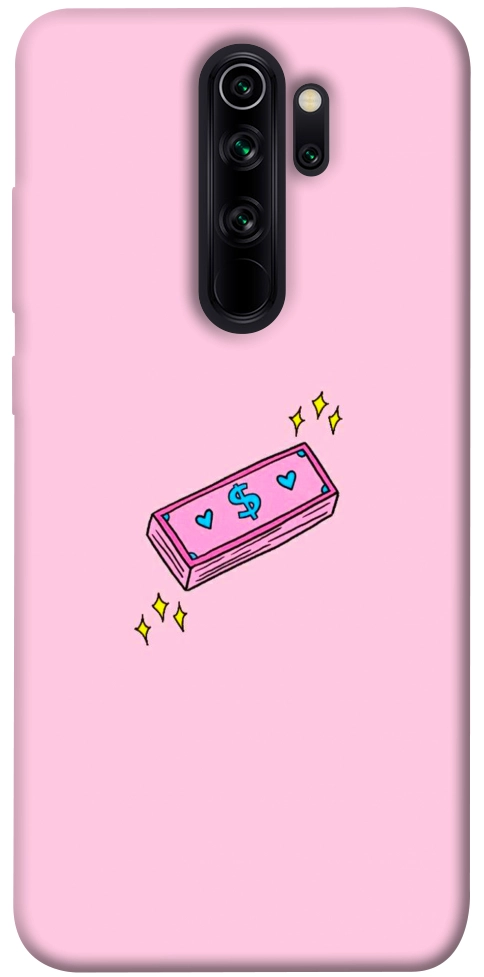 Чохол Simple pink money для Xiaomi Redmi Note 8 Pro