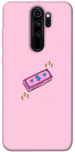 Чохол Simple pink money для Xiaomi Redmi Note 8 Pro